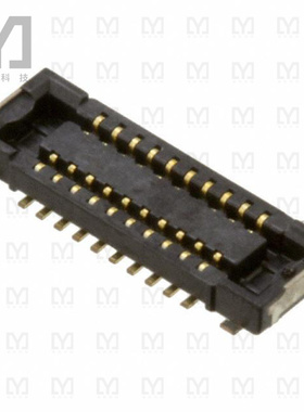 AXE520124【CONN SOCKET .4MM 20 POS SMD】