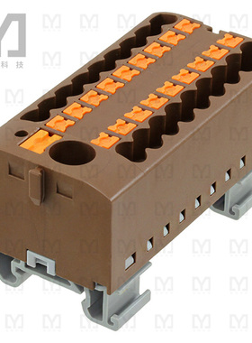 3274220【DISTRIBUTION BLOCK BROWN】