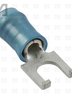 320862【CONN SPADE TERM 14-16AWG #8 BLU】