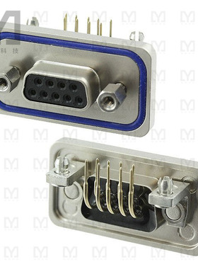 15-000773【CONN D-SUB RCPT 9POS R/A SOLDER】