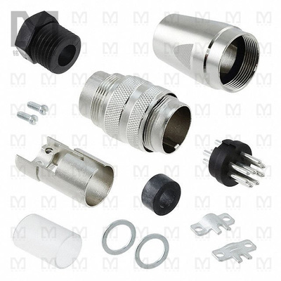 C091 31H008 100 2【CONN PLUG MALE DIN 8POS SLDR CUP】