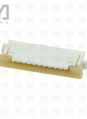 0522071033【CONN FFC FPC TOP 10POS 1MM R/A】