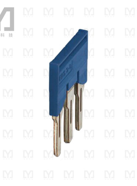 3032570【JUMPER TERM BLK 3POS FLAT PIN】