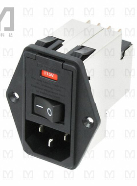 2-6609104-0【PWR ENT MOD RCPT IEC320-C14 PNL】