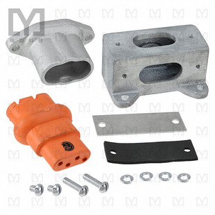 1300190023【DB 4P CAST RECEPTACLE ORANGE】