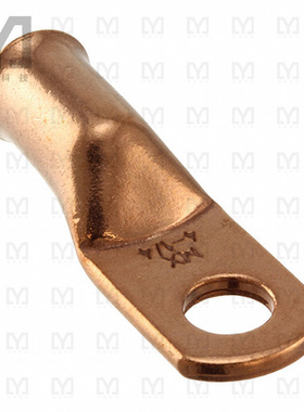 0192210404【CONN RING FLAT 4AWG #1/4 CRIMP】