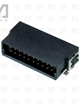 M55-7102042R【CONN HEADER SMD R/A 20POS 1.27MM】