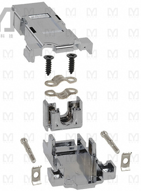 983-009-020R121【CONN BACKSHELL 9POS 180DEG SHLD】