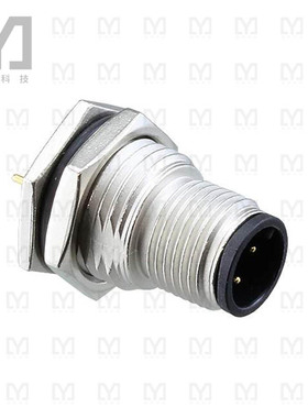 M12A-03PMMP-SF8001【M12 PANEL PCB CONN】