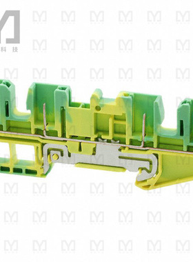 3042162【TERM BLK PLUG 4POS 5.2MM GRN YLW】