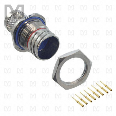 2102352-1【CONN RCPT MALE 8POS GOLD SOLDER】