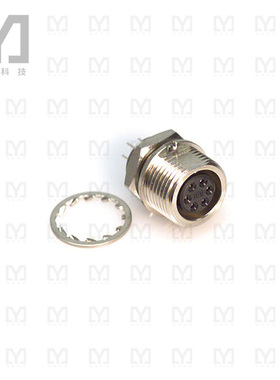 HR10A-7TR-6SA(73)【CONN RCPT FMALE 6POS SOLDER CUP】