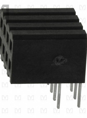 950408-5002-AR【CONN RCPT 8P 0.079 GOLD PCB R/A】