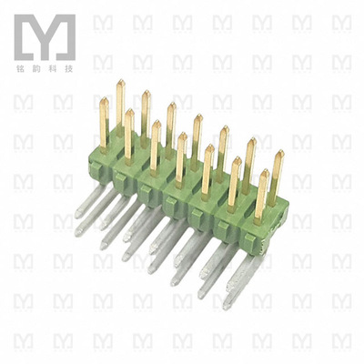 826634-7【CONN HEADER R/A 14POS 2.54MM】