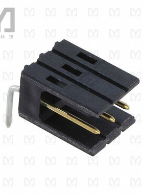 826468-3【CONN HEADER R/A 3POS 2.54MM】