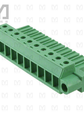 1828320【TERM BLOCK PLUG 10POS STR 7.62MM】