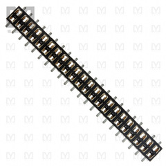 153244-2020-RB【CONN RCPT 44POS 0.079 GOLD SMD】