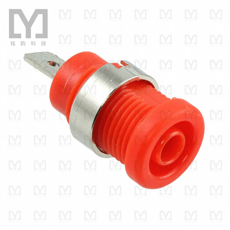 BU-31610-2【CONN BANANA JACK SOLDER TABS RED】