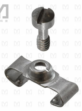 D2041980【CONN MALE SCREWLOCK W/CLAMP 4-40】