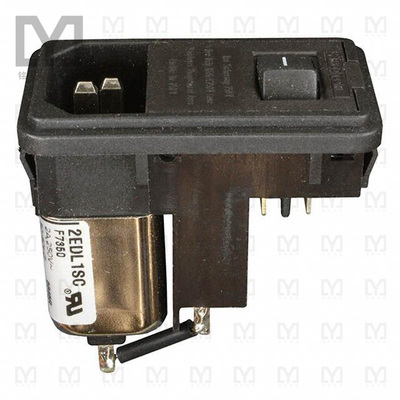 6609122-2【PWR ENT MOD RCPT IEC320-C14 PNL】