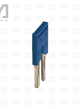 3032567【JUMPER TERM BLK 2POS FLAT PIN】