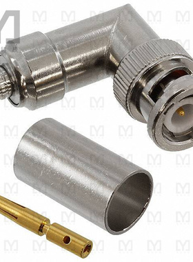 031-336【CONN BNC PLUG R/A 50 OHM CRIMP】