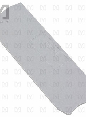 3030527【CONN TERM BLK END PLATE GRAY】