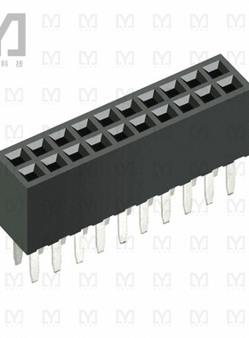 M50-3001045【CONN RCPT 20POS 0.05 GOLD PCB】