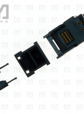 SS-800810SB-SP50-040-250【CONN MOD JACK 8P8C UNSHIELDED】