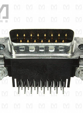 5747833-4【CONN D-SUB PLUG 15POS R/A SOLDER】