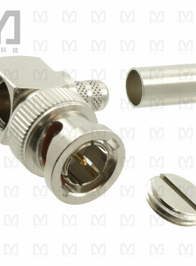 112165【CONN BNC PLUG R/A 75 OHM SOLDER】