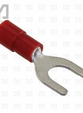 3240036【CONN SPADE TERM 16-20AWG M6 RED】