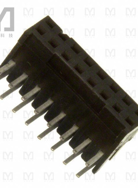 150216-5002-RB【CONN RCPT 16P 0.079 GOLD PCB R/A】