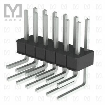 929838-04-06【CONN HEADER R/A 12POS 2.54MM】