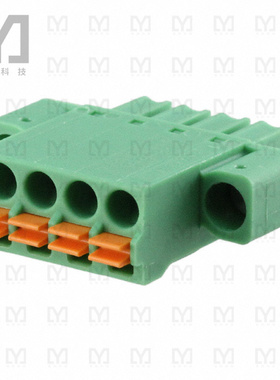 1748370【TERM BLOCK PLUG 4POS STR 3.81MM】