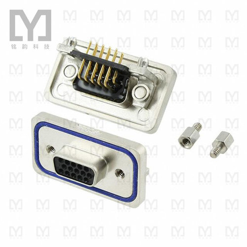 15-002243【CONN DSUB HD RCPT 15POS R/A SLDR】