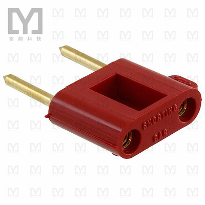 3452-2【CONN DBL TIP PLG STACK SLDRLESS】