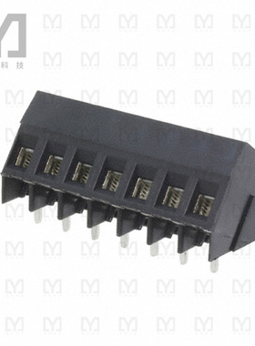 796689-7【TERM BLOCK 7POS 35DEG 5MM PCB】