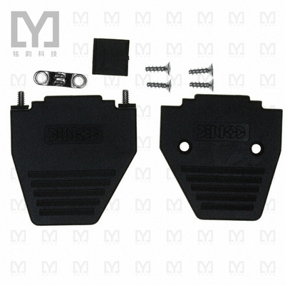 165X11249XE【CONN BACKSHELL 15P 45/180DEG BLK】