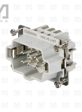 1745820000【INSERT MALE 6POS+1GND CLAMP】