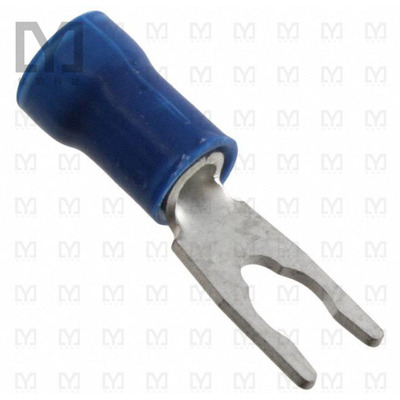 53244-4【CONN SPADE TERM 14-16AWG #8 BLU】