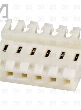 3-640602-6【CONN RCPT 6POS IDC 24AWG TIN】