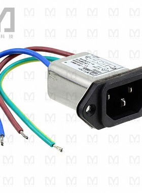 1-6609985-6【PWR ENT RCPT IEC320-C14 PNL WIRE】