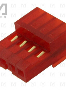 3-641237-4【CONN RCPT 4POS IDC 22AWG GOLD】