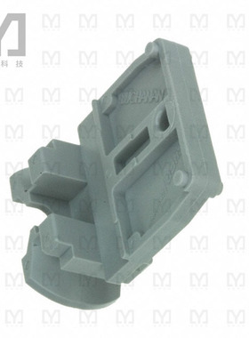 1546164-1【CONN TERM BLK END PLATE CHAN GRY】