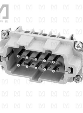 C146 10A010 102 1【INSERT MALE 10POS+1GND SCREW】