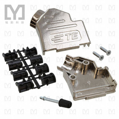 2198618-9【CONN BACKSHELL 9P 45DEG SHLD SLV】