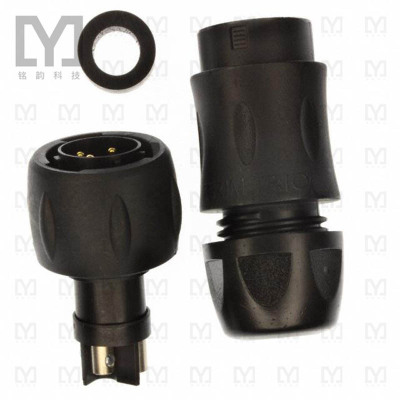 UTS6JC124PSCR【CONN PLUG MALE 4POS SCREW】