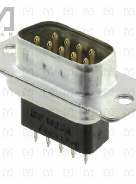 745410-1【CONN D-SUB PLUG 9POS VERT SOLDER】