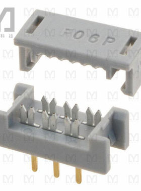 09181069622【CONN DIP HDR IDC 6POS VERT】